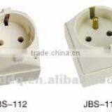 Schuko Rocker Electrical One 1 Gang Wall Socket thumbnail-1