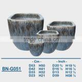 GLAZED CERAMIC OUTDOOR POT BN-G051 thumbnail-1