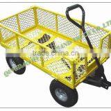 TC1840A Yellow and Green Tool 300kgs Utility Garden Trolley thumbnail-3