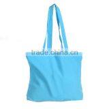 Eco-Friendly School Carrying Books Cotton Plain Shoulder Tote Bag thumbnail-4