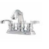 Dual Handle Roman Tub Filler Faucet Less Valve and Diverter thumbnail-2