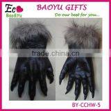 Halloween Gifts , Gloves Of Halloween Costume Party Prop ,Imitation Wolf Gloves thumbnail-1