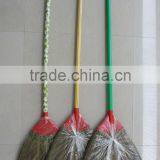 Grass Broom With Short Wooden Handle thumbnail-1