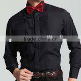 Men's 100% Cotton French Cuff Guayabera Shirt thumbnail-3