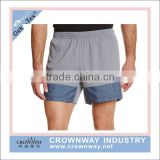 wholesale men polyester sports running shorts with zip pocket