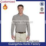 Men's Easy Blend Long Sleeve Polo Shirt thumbnail-1