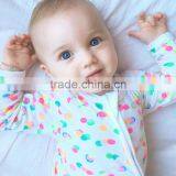 Baby Clothes Summer Best Seller Bunt Polka Dot Printed Cotton Jumpsuit thumbnail-2