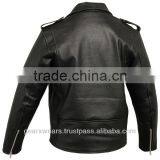 Mens Leather Motorbike Jacket thumbnail-2
