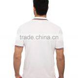 2015 Latest Custom Short Sleeve Mens Fancy Embroidered Polo Shirt, Ribbing Embroidered Polo Shirt thumbnail-3