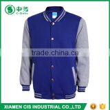 New Product Multi Color Sailor Collar 4XL Plus Size Mens Plain Varsity Jacket thumbnail-3