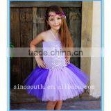 Handmade Birthday Girls Colorful Tutu Dress Lined thumbnail-3