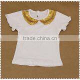 Lovely Kids Baby Girls Sequins Skirts Set Children's Shiny Gold Dress thumbnail-2