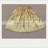 Lovely Kids Baby Girls Sequins Skirts Set Children's Shiny Gold Dress thumbnail-3