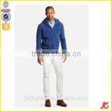 2018 Newest Style Navy Blue High Quality Low Price Wholesale Tie Dye Cotton Mens Hoodies With Zipper Up thumbnail-1