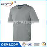 Best Price Cotton Plain V Neck T Shirts Men Blank Tshirt Anti- Fatigue t Shirt From China Manufacturer thumbnail-3