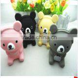 S80130A Korean Candy Colored Girls Coin Bags Women Key Wallets Cute Cartoon Silicone Mini Coin Purse thumbnail-4