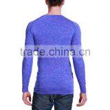 Seamless Running Shirts Training Wear Fitness Compression Gym Shirts thumbnail-2