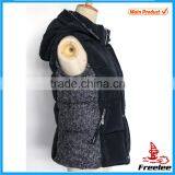 2015 White Womens Puffer Vest, Womens Waistcoat thumbnail-5