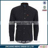 Dotted Cotton Spandex Denim Shirts thumbnail-2