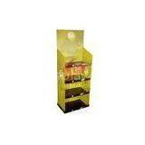 Recycled Retail Store Corrugated Cardboard Display Stands Racks / POP Display Shelf