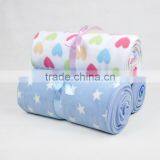 Knitting Foldable Stitched Polar Fleece Plaid Blanket thumbnail-2