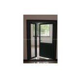 Double casements inside door