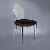 Popular Designer Dining Chair Acrylic Gaming Chair Popular Oval Back Living Room Chair thumbnail-2