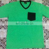 T-shirt V-neck With Pocket thumbnail-1