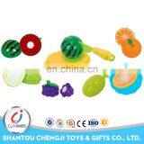 China Manufacture Funny Children Plastic Fruit Cutting Toys