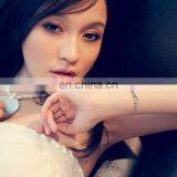 Silver Plated Platinum Bracelet Heart-shaped Bracelet Western Style Jewelry thumbnail-3