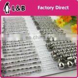 Wholesale 1.2mm - 10mm NO Magnet Stainless Steel Ball Chain
