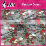 2017 Popular Fashion Embroidery Flower Dress Making Lace Fabric HX-014 thumbnail-1