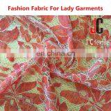 JC030 Vintage T/C Nylon Cotton Indian Bridal Lace Fabric for Wedding Dress thumbnail-4