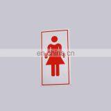 Wholesale Cheap Toliet Sign Type Metal Custom Printed Self Adhesive Indoor Notice Sign thumbnail-1