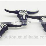 Wholesale Custom Metal Button in Garment, Circle Painted Clothing Label thumbnail-4