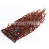 Best Quality 7a Brazilian Virgin Silky Straight Wave Clip in Hair Extension 100% Human thumbnail-3