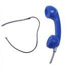 Blue Color Two Way Radio Handset Best Hands Free Bluetooth Headset thumbnail-2