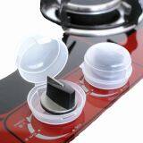 Clear Safety Stove And Oven Knob Cover Gas Stove Locks Home Kitchen Protection for Baby Kids Wholesale thumbnail-2