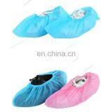 OEM blue customized disposable nonwoven non slip shoe cover