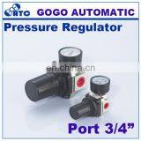 GOGO ATC Air Compressor Pressure Regulator Smc Type Control Pneumatic AR5000-06 With Gauge 3/4 Inch BSP Air Treatment Units thumbnail-2