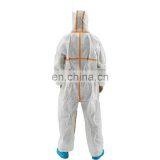SMS Materials White Cheap High Visibility Disposable Coveralls thumbnail-5