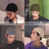 Beanie Hats Black Wool Plain Simple White Winter Acrylic Logo Character Style Fabric Warm Pattern thumbnail-2