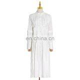 Dresses Party New Elegant Long Sleeve Casual Ladies Vintage Women Fashion White Custom thumbnail-1