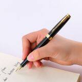 Chinese Fountain Pens,Fountain Pen Ink for Signature, 0.7mm Metal With Metal Hand Feeling thumbnail-3