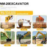 2-тонный маленький экскаватор на гусеничных ходовых частях с низким расходом топлива и мощной силой thumbnail-7