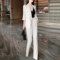 European station fashion suit suit spring and summer 2021 new style goddess pants two piece suit foreign style