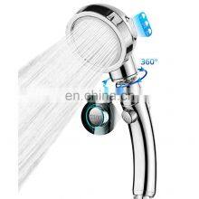 360 Rotation SPA High Pressure Multifunction 3 Modes Shower Head