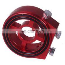 Auto Modification Accessories Universal Racing Car Modification Oil Cooler Mounting Adapter Base Single Cake Oil Handle thumbnail-2