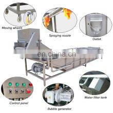 Industry Ultrasonic Vegetable Fruit Processing Line Fruit Washer Vegetable Washing Machine thumbnail-2