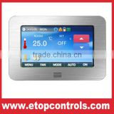 Color Touch Screen BACnet Thermostat